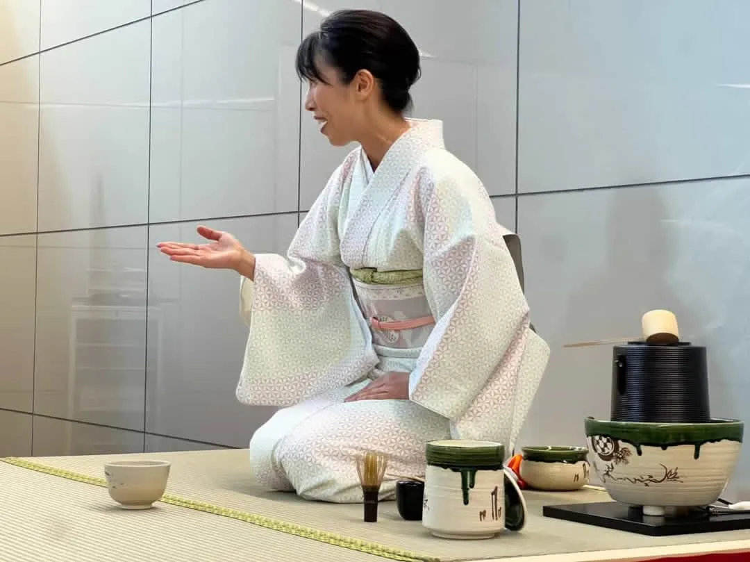 東武百貨店池袋店×「銀座 福祿壽」コラボ『English茶道体験』を開催しました